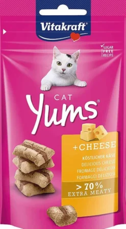 Vitakraft Przysmak Cat Yums z serem dla kota op. 40g nr kat. 28821 WYPRZEDAŻ