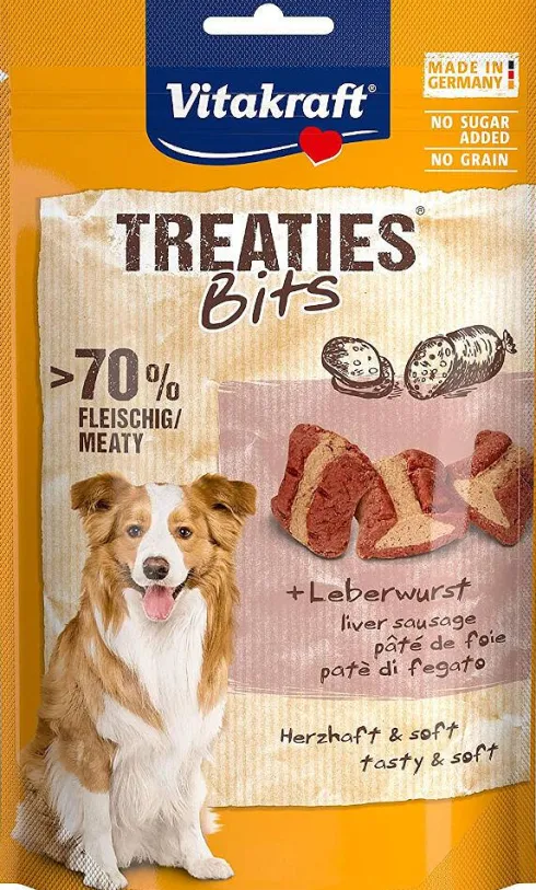 Vitakraft Przysmak Treaties Bits z wątróbką dla psa op. 120g