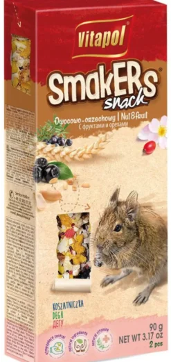 Vitapol Kolby Smakers Snack owocowo-orzechowe dla koszatniczki op. 2szt. WYPRZEDAŻ