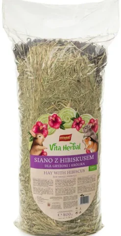Vitapol Sianko Vita Herbal z hibiskusem dla gryzonia i królika op. 800g