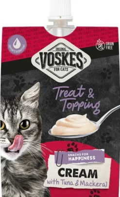 Voskes Original Cream Tuna&Mackeral Przysmak dla kota op. 90g