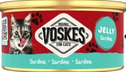 Voskes Original Jelly Sardine (Sardynki) Mokra Karma dla kota op. 85g Pakiet 24szt.