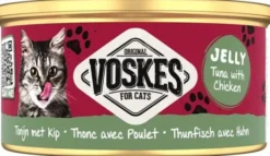 Voskes Original Jelly Tuna with Chicken (Tuńczyk z Kurczakiem) Mokra Karma dla kota op. 85g