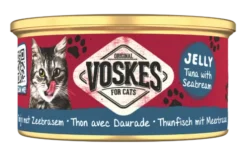 Voskes Original Jelly Tuna with Seabream (Tuńczyk z doradą) Mokra Karma dla kota op. 85g