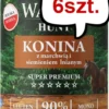 Wataha Hunt Adult Konina z marchewką i siemieniem lnianym Mokra Karma dla psa op. 800g Pakiet 6szt.
