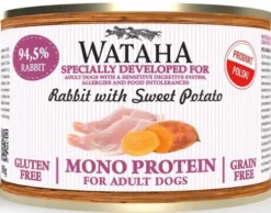 Wataha Mono Adult Rabbit&Sweet Potato Mokra Karma dla psa op. 185g Pakiet 12szt.