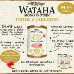 Wataha Mono Adult Turkey&Apple Mokra Karma dla psa op. 400g