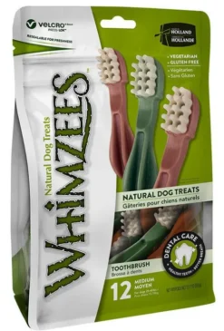 Whimzees Przysmak ToothBrush dentystyczny dla psa rozm. M op. 12szt.