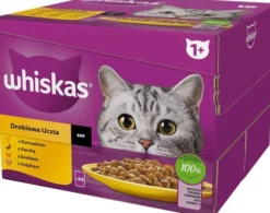 Whiskas Adult Drobiowa Uczta w sosie Mokra Karma dla kota op. 24x85g
