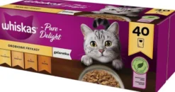 Whiskas Adult Drobiowe Frykasy w galaretce Mokra Karma dla kota op. 40x85g