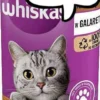 Whiskas Adult Kaczka w galaretce Mokra Karma dla kota op. 400g Pakiet 12szt.