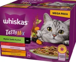 Whiskas Adult Wybór Szefa Kuchni w sosie Mokra Karma dla kota op. 24x85g