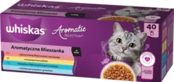 Whiskas Aromatyczna Mieszanka w sosie Mokra Karma dla kota op. 40x85g