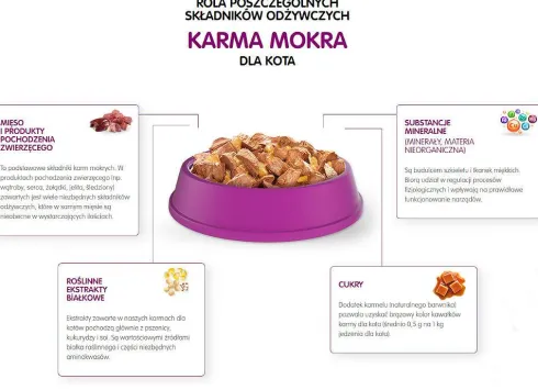 Whiskas Drobiowa Uczta w galaretce Mokra Karma dla kota op. 120x85g