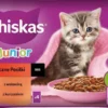 Whiskas Junior Klasyczne posiłki w sosie Mokra Karma dla kociąt op. 4x85g
