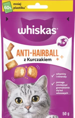Whiskas Przysmak Anti-Hairball dla kota op. 50g