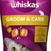 Whiskas Przysmak Groom&Care Zdrowy Blask dla kota op. 45g