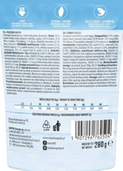 Wiejska Zagroda Adult Fileciki Monoproteinowe LIGHT Indyk Mokra Karma dla psa op. 280g