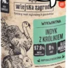 Wiejska Zagroda Adult Indyk z królikiem Mokra Karma dla psa op. 400g Pakiet 12szt.