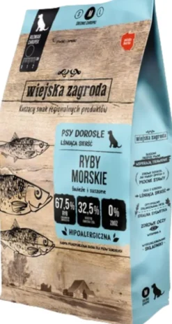 Wiejska Zagroda Adult Medium Ryby Morskie Sucha Karma dla psa op. 9kg