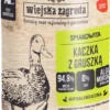 Wiejska Zagroda Kaczka z gruszką Mokra Karma dla psa op. 400g
