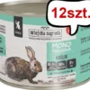 Wiejska Zagroda Kitten Monobiałkowa Królik Mokra Karma dla kociąt op. 200g Pakiet 12szt.