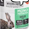 Wiejska Zagroda Monobiałkowa Królik Mokra Karma dla psa op. 400g Pakiet 12szt.