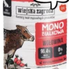 Wiejska Zagroda Monobiałkowa Wołowina Mokra Karma dla psa op. 400g Pakiet 12szt.