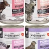 Wiejska Zagroda Monoproteinowa Pakiet degustacyjny Mokra Karma dla kota op. 8x400g