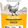 Wiejska Zagroda Monoproteinowe Fileciki Kurczak Mokra Karma dla kota op. 85g Pakiet 12szt.