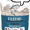 Wiejska Zagroda Monoproteinowe Fileciki Tuńczyk Mokra Karma dla kota op. 85g Pakiet 12szt.