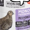 Wiejska Zagroda Monoproteinowa Przepiórka Mokra Karma dla kota op. 400g Pakiet 12szt.