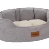 Wikopet Home Bobik Legowisko Lux rozm. S 48x40x19cm kolor jasny szary