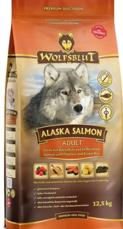 Wolfsblut Adult Alaska Salmon Sucha Karma dla psa op. 12.5kg