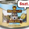 Wolfsblut Adult Cold River Mokra Karma dla psa op. 200g Pakiet 6szt. WYPRZEDAŻ