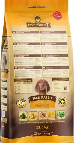 Wolfsblut Adult Jack Rabbit Sucha Karma dla psa op. 12.5kg