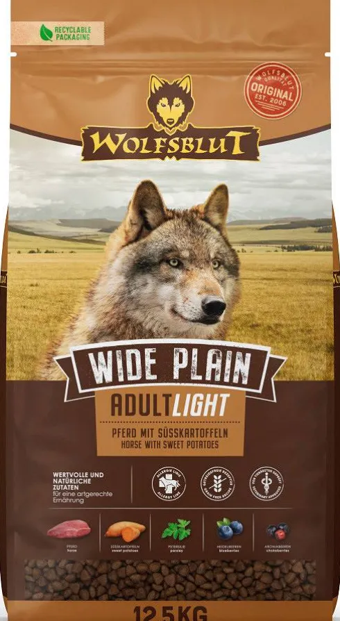 Wolfsblut Adult Light Wide Plain Sucha Karma dla psa op. 12.5kg