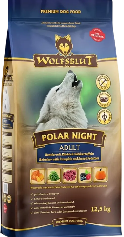 Wolfsblut Adult Polar Night Sucha Karma dla psa op. 12.5kg