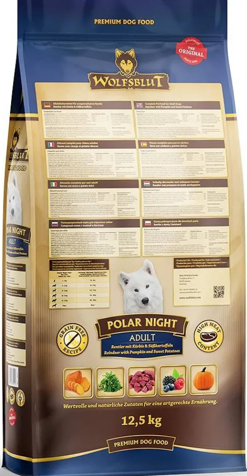 Wolfsblut Adult Polar Night Sucha Karma dla psa op. 12.5kg