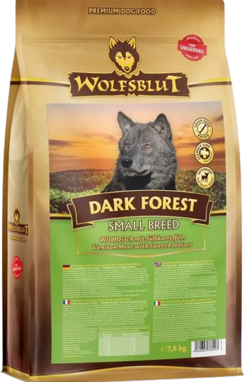 Wolfsblut Adult Small Dark Forest Sucha Karma dla psa op. 7.5g WYPRZEDAŻ