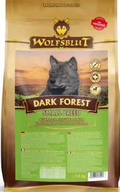 Wolfsblut Adult Small Dark Forest Sucha Karma dla psa op. 7.5g WYPRZEDAŻ