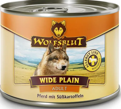 Wolfsblut Adult Wide Plain Mokra Karma dla psa op. 200g Pakiet 6szt.