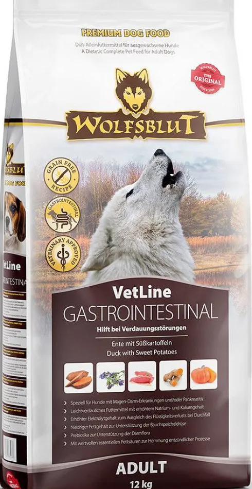 Wolfsblut VetLine Gastrointestinal Sucha Karma dla psa op. 12kg