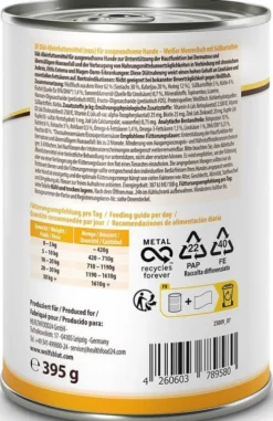 Wolfsblut VetLine Skin&Coat Mokra Karma dla psa op. 395g Pakiet 6szt. WYPRZEDAŻ