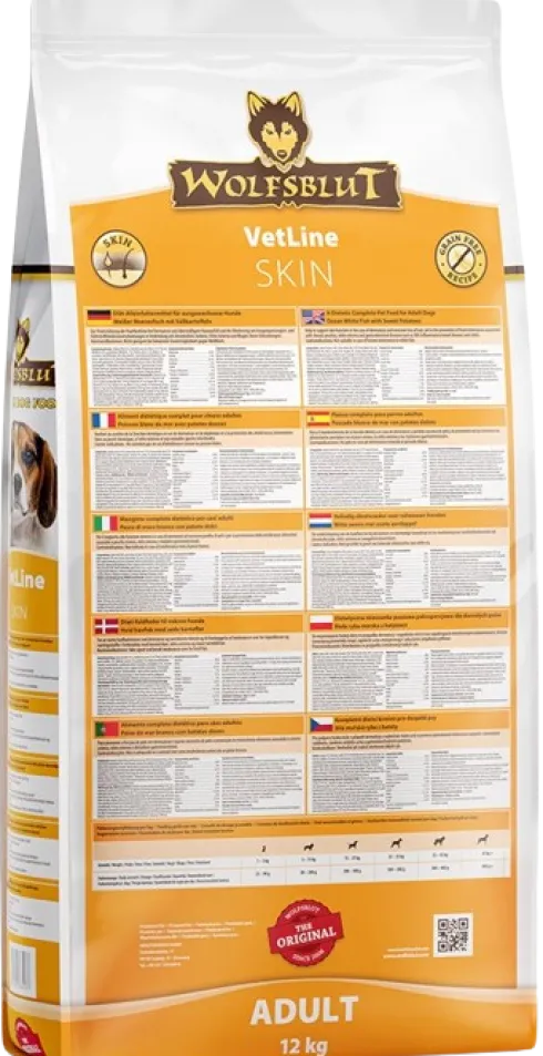 Wolfsblut VetLine Skin&Coat Sucha Karma dla psa op. 12kg