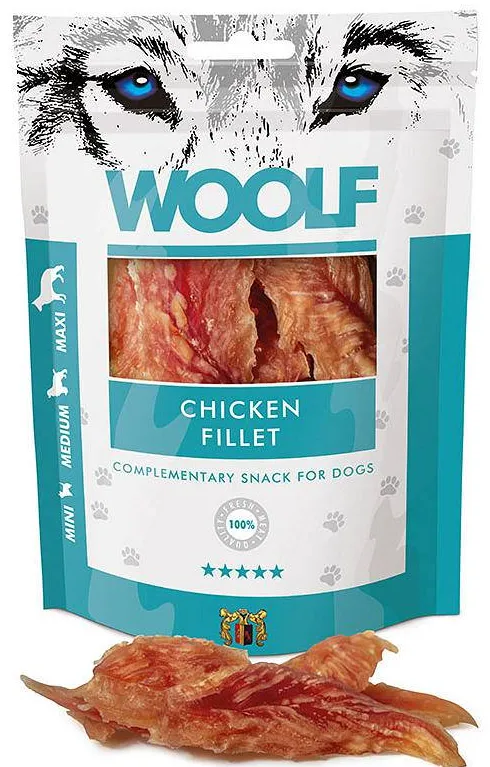 Woolf Przysmak Chicken Fillet dla psa op. 100g