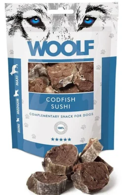 Woolf Przysmak Codfish Sushi dla psa op. 100g