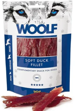 Woolf Przysmak Soft Duck Fillet dla psa op. 100g