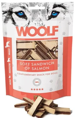 Woolf Przysmak Soft Sandwich of Salmon dla psa op. 100g