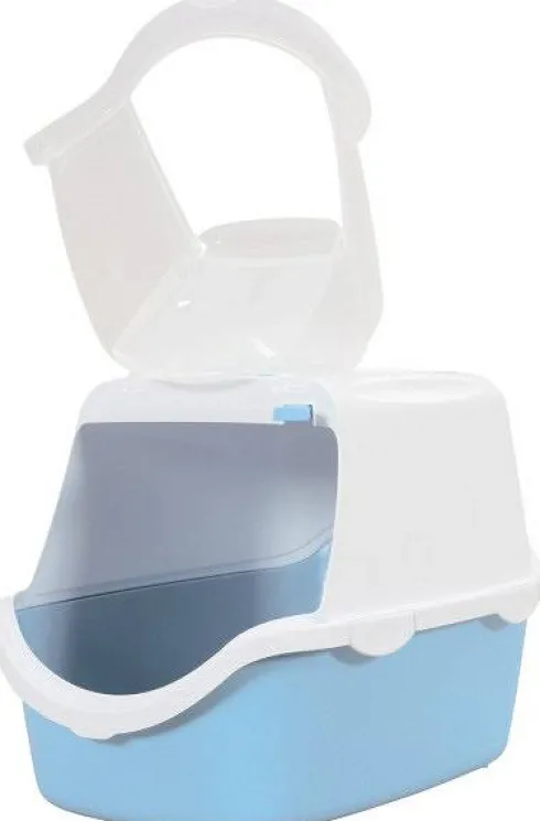 Zolux Kuweta kryta Cathy Easy Clean dla kota kolor niebieski